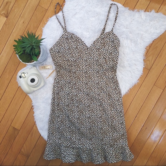 Cheetah/Leopard Print Dress - Picture 1 of 4